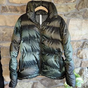 Lululemon Cloudscape Goose Down Camo Jacket 8 M Puff